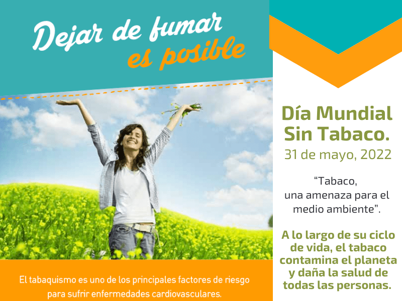 Afiche Dejar de fumar es posible