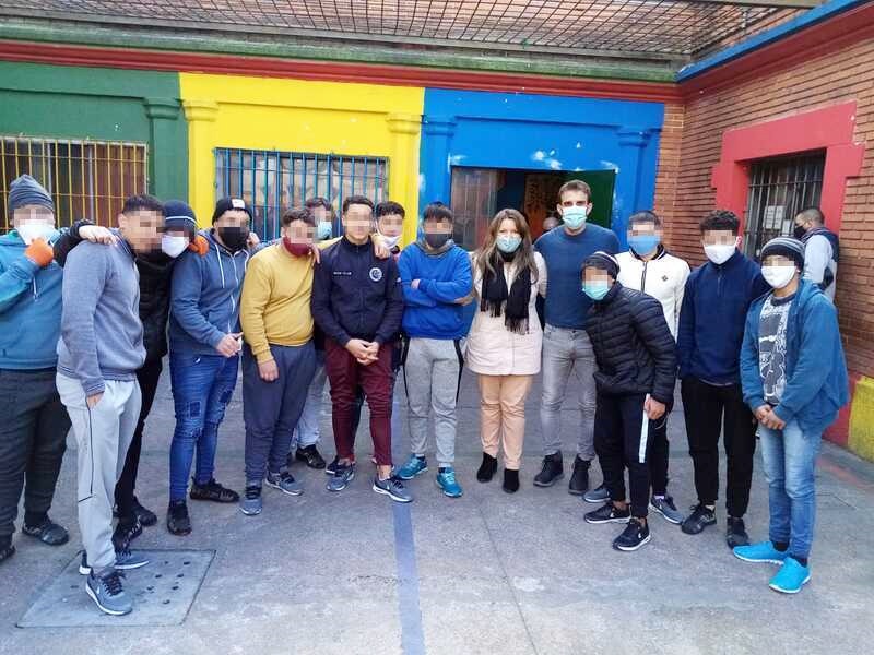 Venosa, Alonso y jóvenes